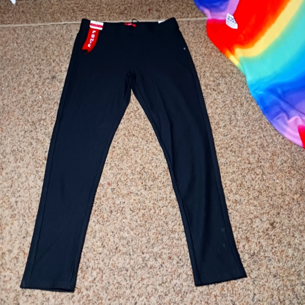 Black work out tights